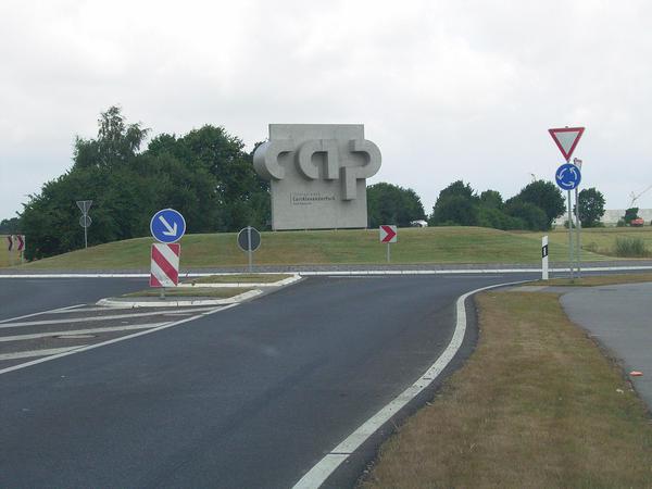 Eingangstor zum Carl-Alexander Park
