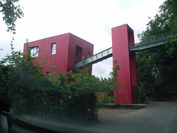Bergfoyer - Aufstieg zum Erholungsgebiet Carl Alexander Park